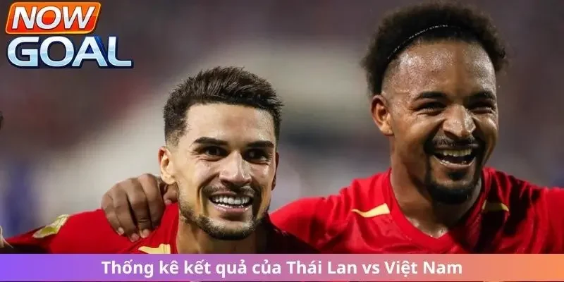 Thống kê kết quả thi đấu của Thái Lan vs Việt Nam